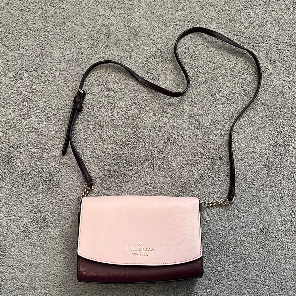 Kate Spade Staci small flap Crossbody Gorgeous Bag~ BRAND NEW - Picture 2 of 7